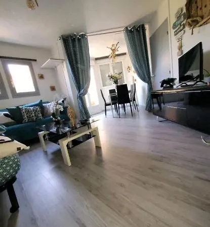 Appartement 6P Rez-De-Jardin Clim Acces Mer Direct Le Barcares Exterior photo